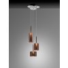 Axolight SPILLRAY suspension 3 bronze STILL