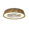 Mantra Polinesia Natural, ventilátor z přírodního provazu se svítidlem LED 70W 2700-5000K a dálk. ovladačem, průměr 64,6cm