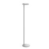 Flos Oblique USB-C, profesionální šedá čtecí stojací lampa, 8W LED 3000K, 107,4cm