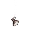 Nemo Projecteur 165 pendant, industriální závěsné svítidlo, 1x23W E27, moka, prům 17cm