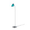 Nemo Lampe De Bureau, lampa pro čtení s modrým stínítkem, 1x20W E14, výška 120cm