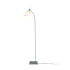 Nemo Lampe De Bureau, lampa pro čtení s bílým stínítkem, 1x20W E14, výška 120cm