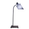 Nemo Lampe De Bureau, stolní lampa s modro-šedým stínítkem, 1x20W E14, výška 51cm