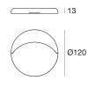 76106W07 Envelope R Technical Drawing rozmery