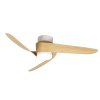 Mantra Island, lopatkový ventilátor se svítidlem a dálk. ovladačem LED 24W 2700-5000K, dřevěná, průměr 102cm