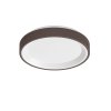 Linea Light Iside, hnědé stropní/nástěnné svítidlo, 24W LED 3000K, prům. 35,2cm