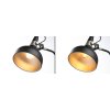 Paulmann Juna, černá stolní lampa z kovu, 1xE14, výška 51cm