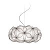 Slamp C'est La Vie Suspension Small Black 2 no background transparent wire