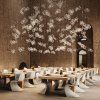 Lodes Random clear 129 lights on recessed micro canopies