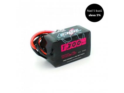 cnhl black series 1300mah 22.2v 6s 100c lipo battery 4