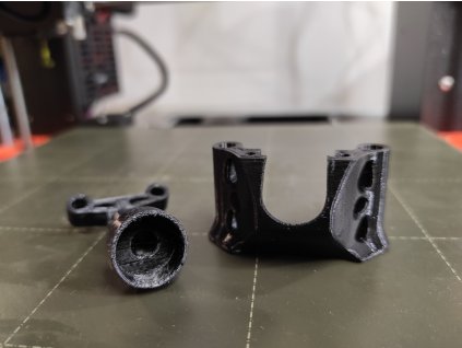 3D tištěná sada HD systému pro FPV rámy (Barva třpitivá modrá, Typ videosystému Walksnail / DJI)