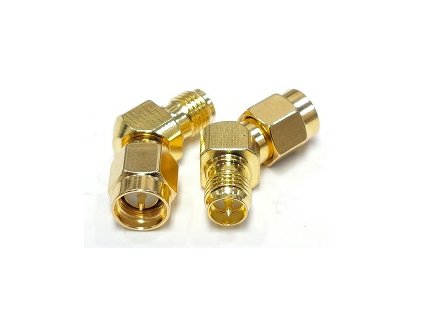 Adaptér 45° (typ SMA MALE/RP-SMA FEMALE)