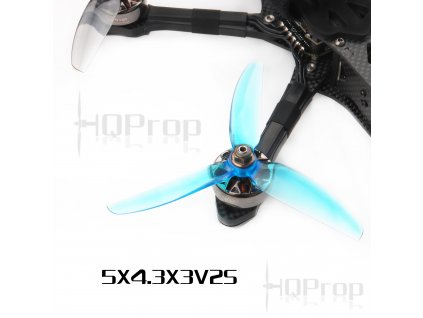 HQ Freestyle Prop 5X4.3X3V2S (Barva šedá, délka kabelu 5mm)