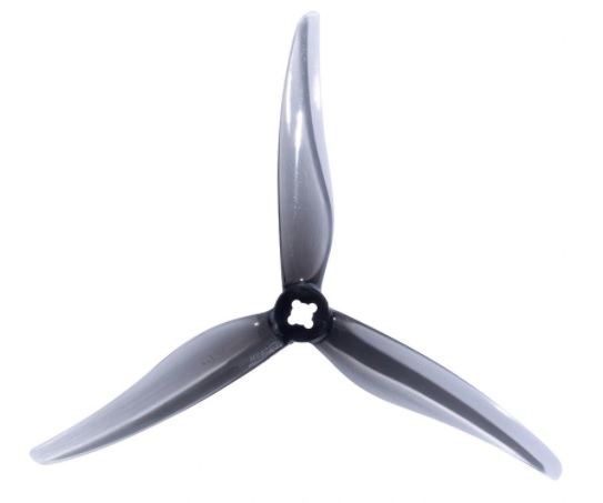 Gemfan Hurricane SL 5125 Barva: Clear grey, délka kabelu: 5mm