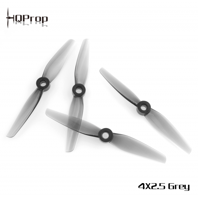 HQProp 4X2.5Grey (5mm shaft)