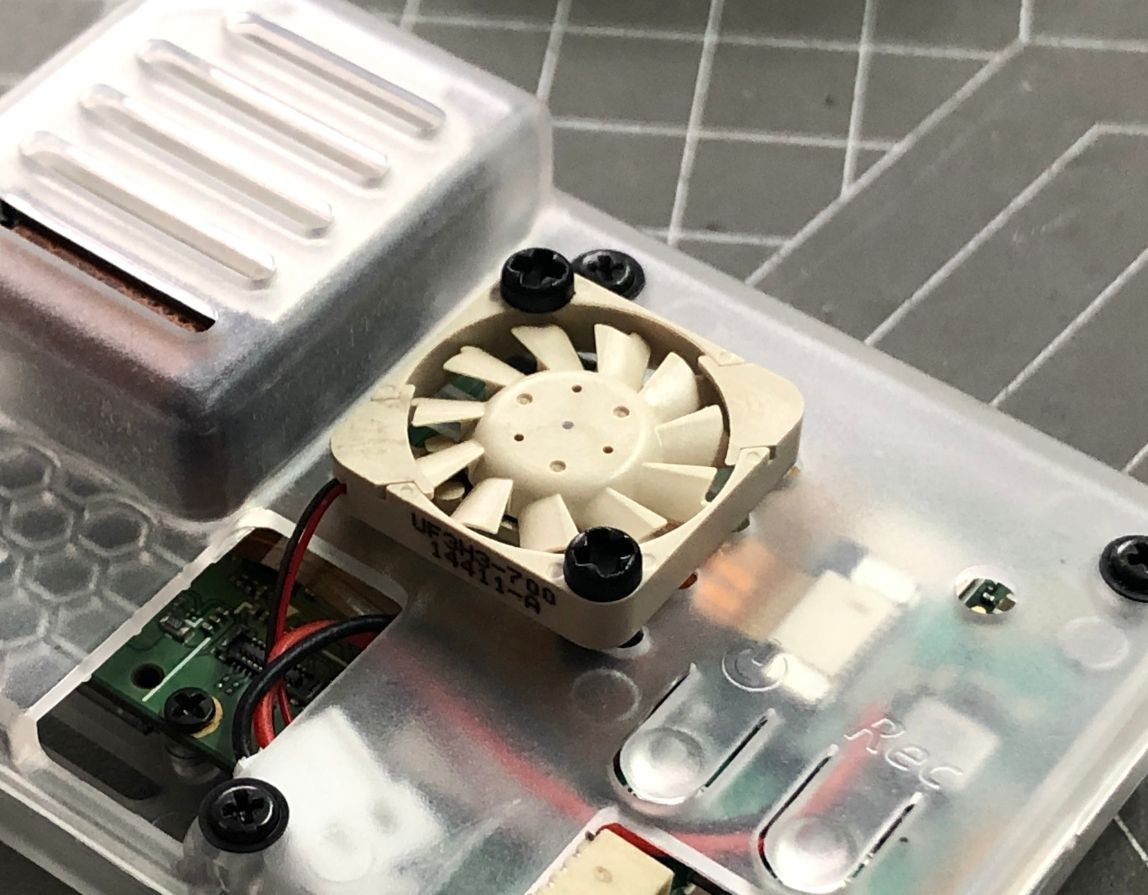 NameLessRC Ventilátor s chladičem pro naked GoPro