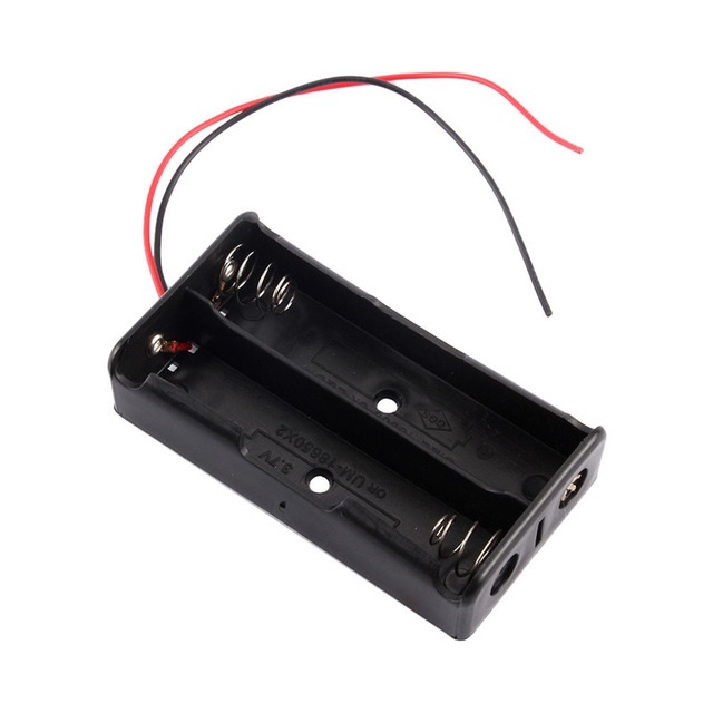 Bateriový box 2x 18650 s vodiči