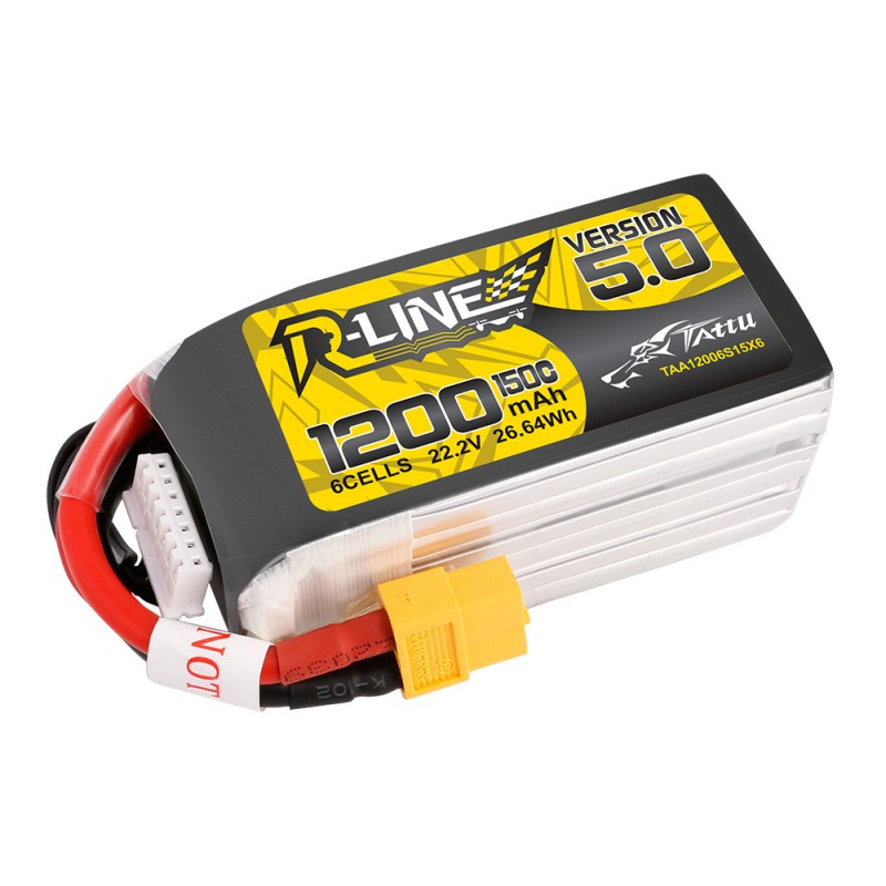 GENS ACE LIPO TATTU Tattu R-Line 1200mAh 6S 150C v5