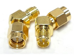 Adaptér 45° typ: SMA MALE/RP-SMA FEMALE