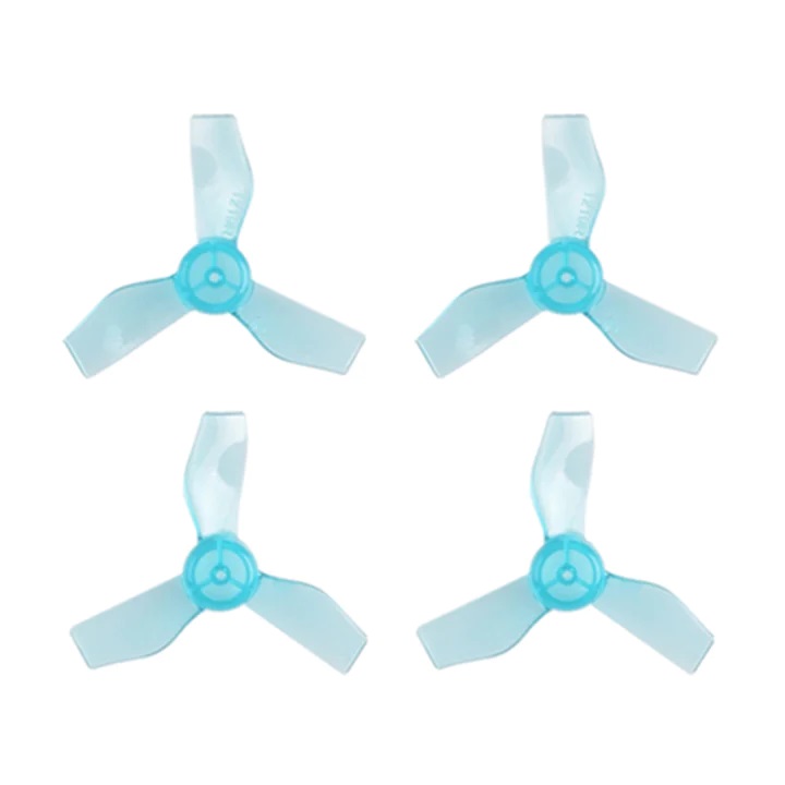 BETAFPV Gemfan 31mm 3-blade Micro Whoop Propellers (1.0mm Shaft) Barva: modrá, délka kabelu: 31mm