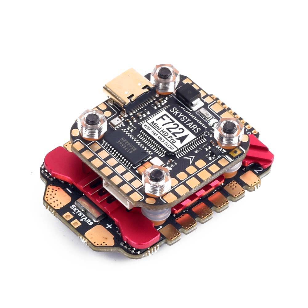 Skystars Stack F722 Mini HD Pro FC + ESC 55A 4in1 BLheli_32