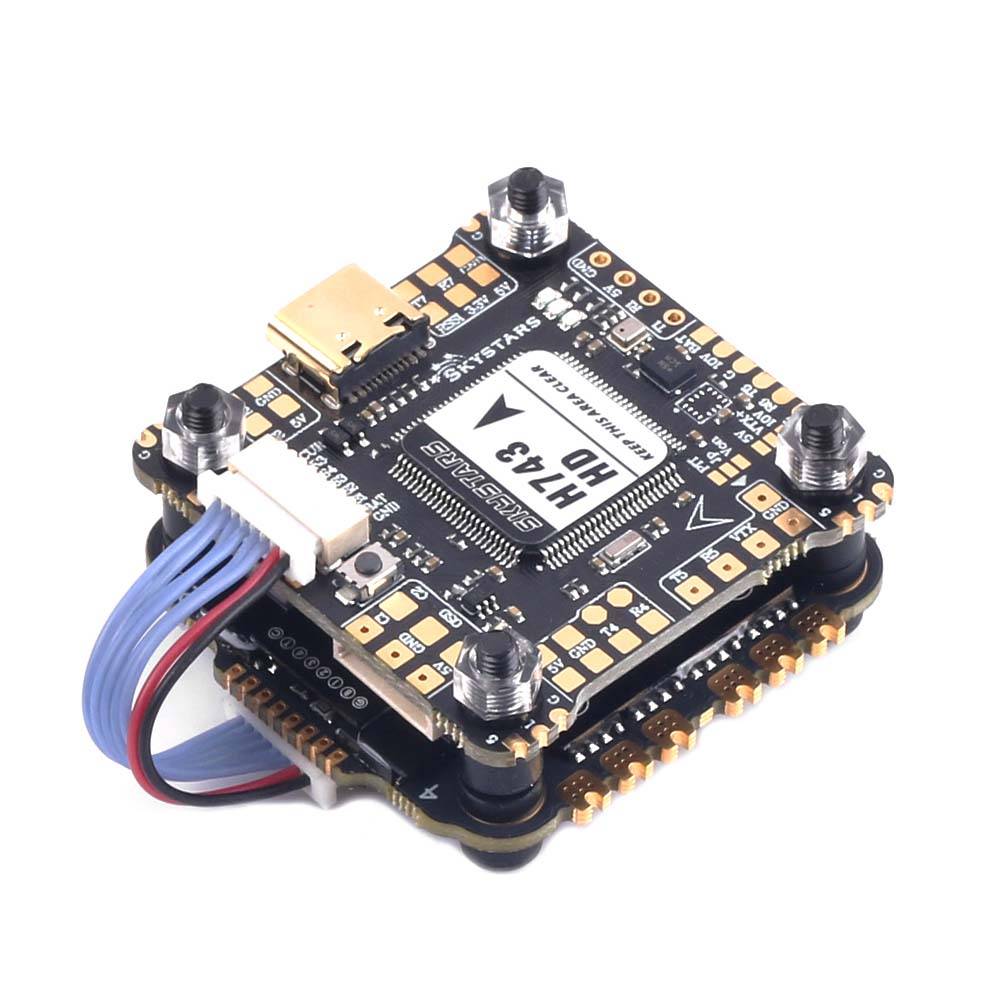 Skystars H743 Dual Gyro HD FC + ESC 60A BLHeli_32 4in1