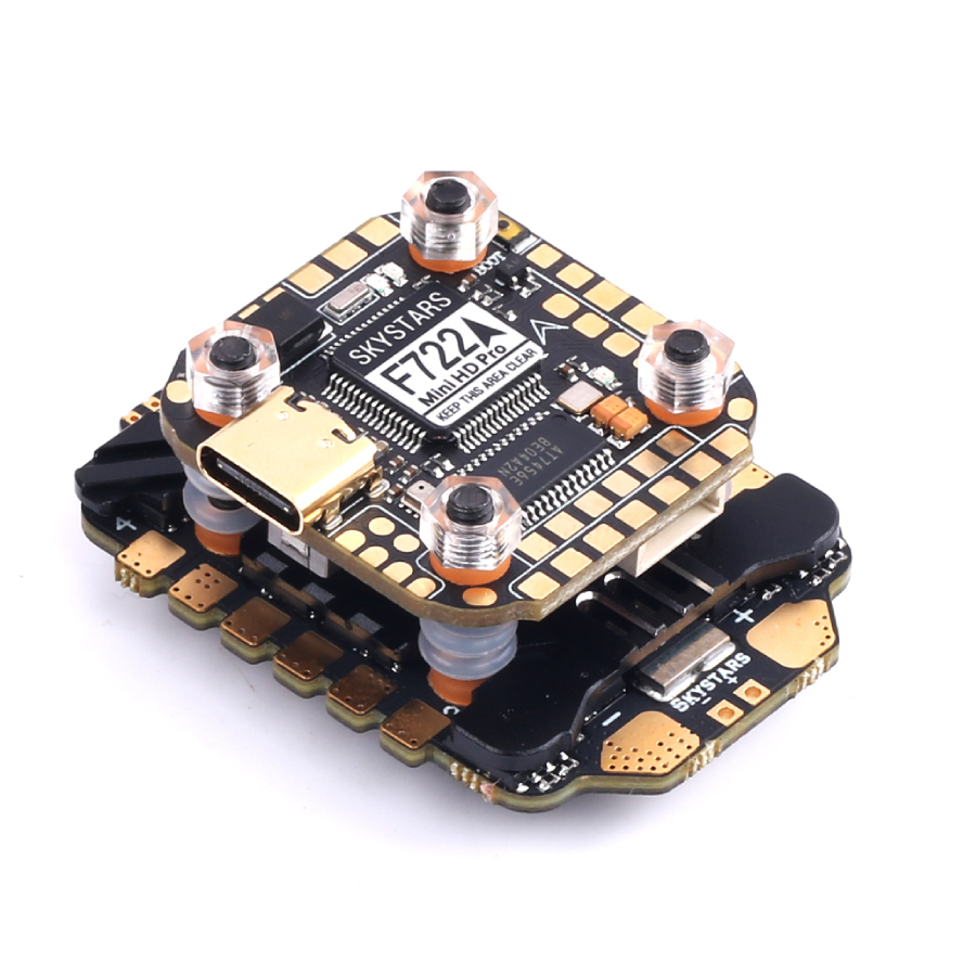 Skystars Stack F722 Mini HD Pro FC + ESC 55A Blheli_32