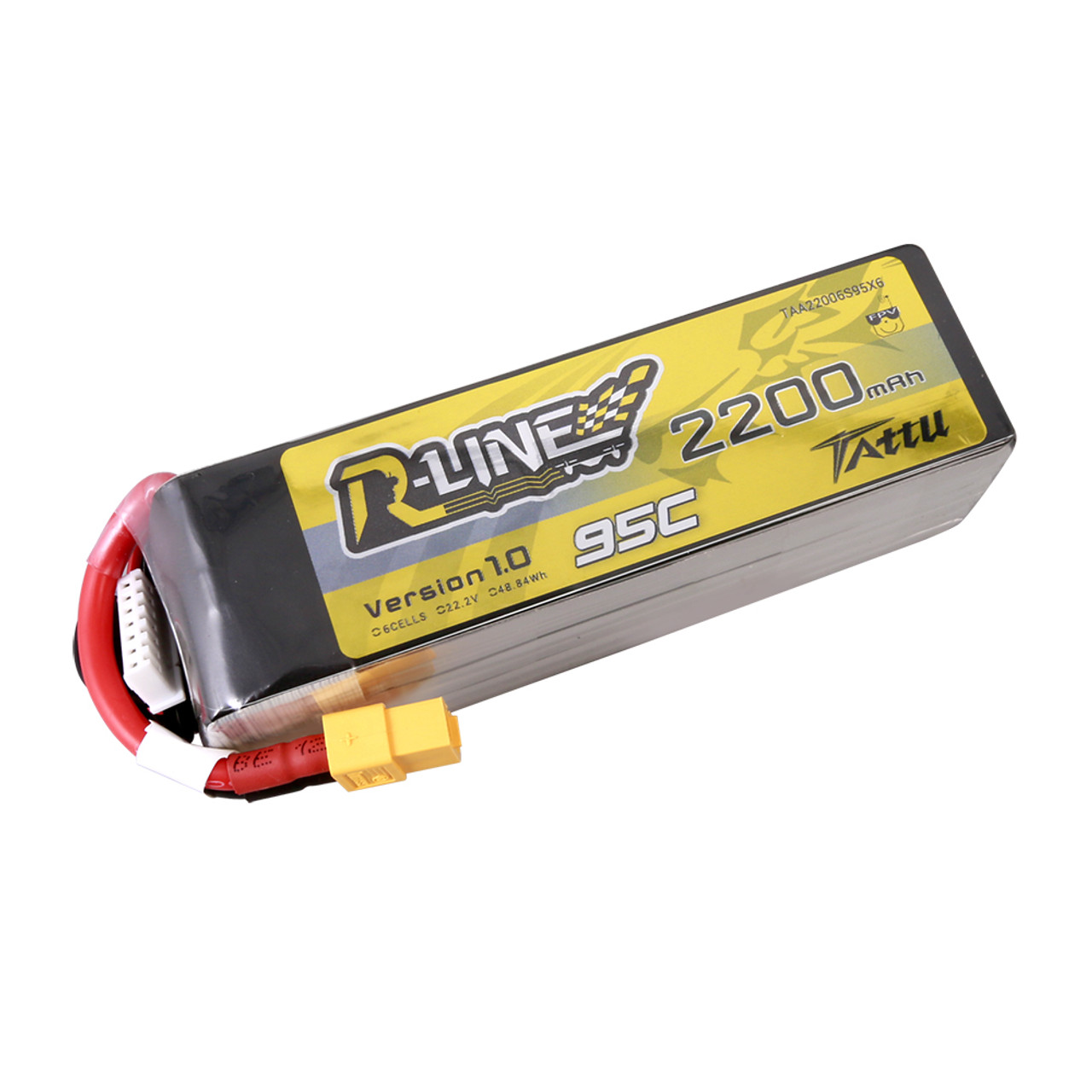 GENS ACE LIPO TATTU Tattu R-Line 2200mAh 6S 95C XT60