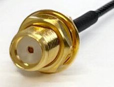 TRUERC Redukce MMCX90° na SMA/RPSMA pigtail 10cm typ: SMA, délka kabelu: 100mm, konektor antény: RP-SMA