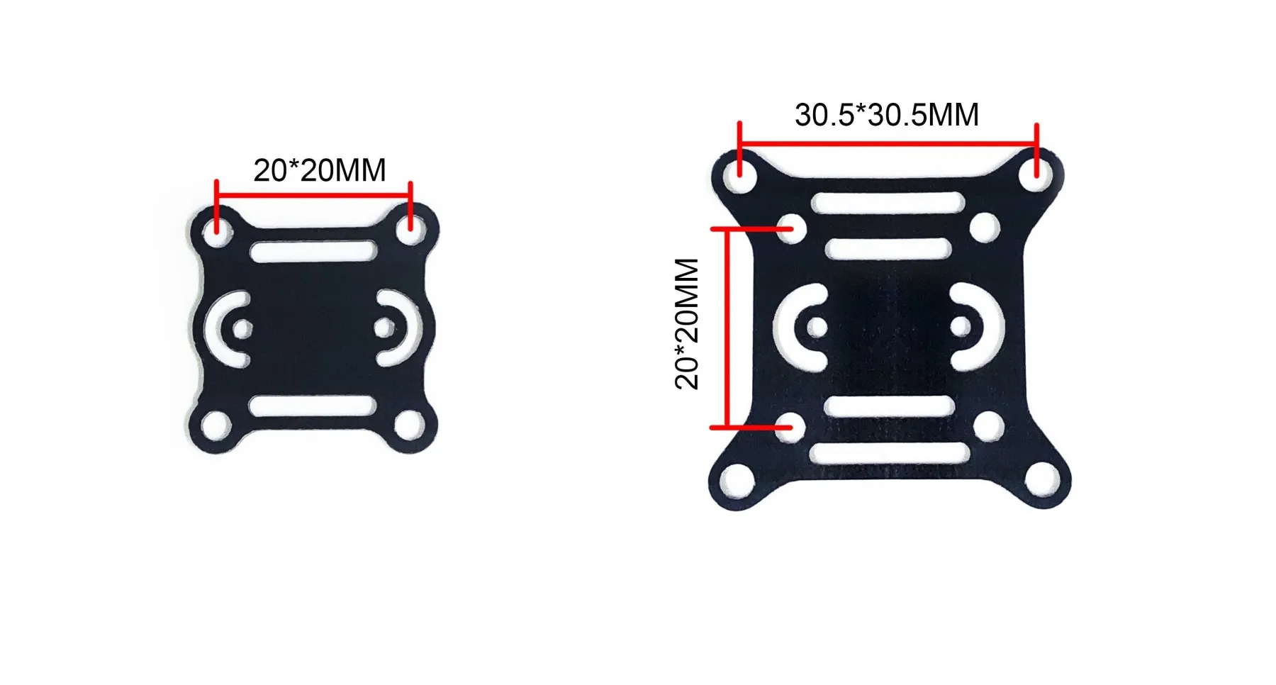 Flywoo Izolační deska 10ks délka kabelu: 5mm, Instalační rozměr: 20x20mm