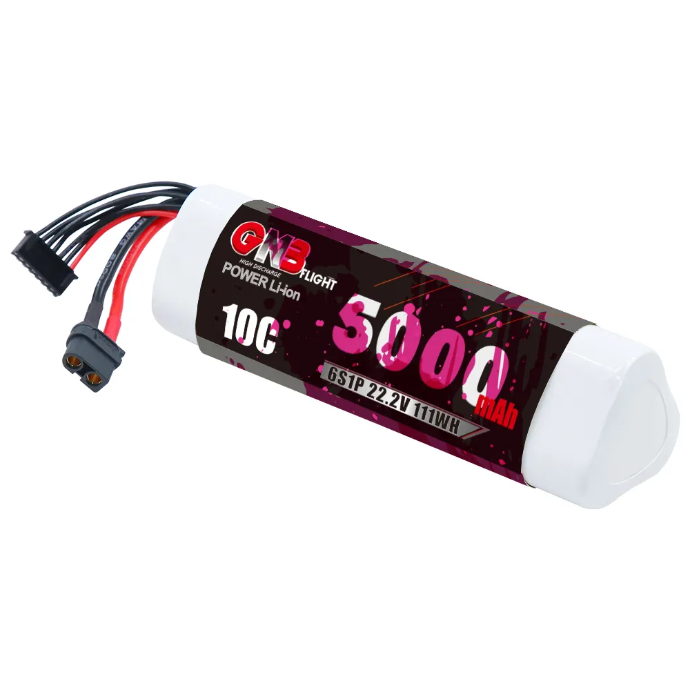 GNB 6S 5000mAh 10C XT60 Li-ion Battery Samsung 21700 50S