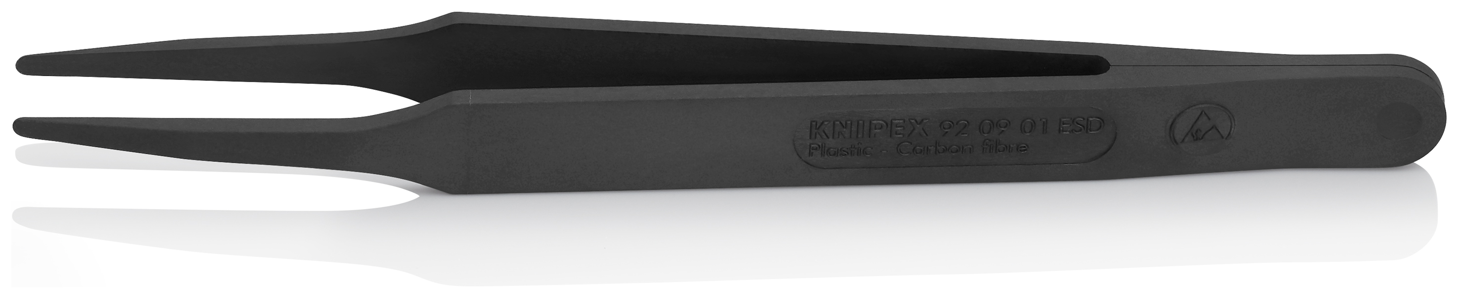 KNIPEX Pinzeta z uhlíkového vlákna