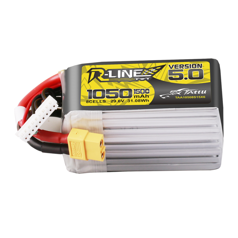 GENS ACE LIPO TATTU Tattu R-Line Version 5.0 1050mAh 29.6V 8S 150C