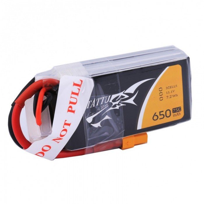 GENS ACE LIPO TATTU Tattu 650mAh 3S 75C
