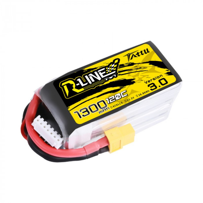 GENS ACE LIPO TATTU Tattu R-Line 1300mAh 6S 120C V3