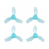 Gemfan 31mm 3-blade Micro Whoop Propellers (1.0mm Shaft) (Barva žlutá (signal), délka kabelu 31mm)