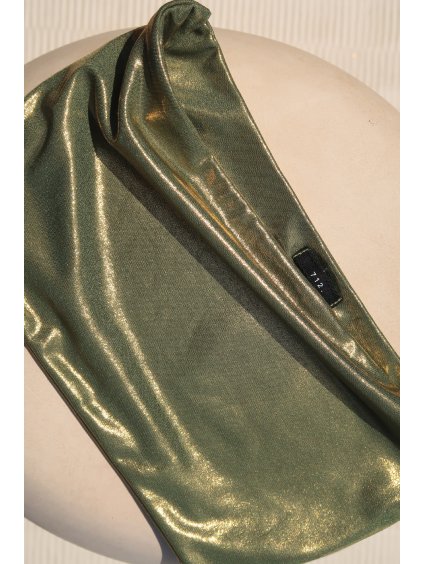 Metallic OLIVE Bandeau