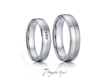 Ocelový pánský snubní prsten 011 - Jack