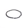 Spinelový náramek se stříbrnou kuličkou