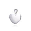 Stříbrný přívěsek srdíčko 15 x 13 mm - možnost gravírování