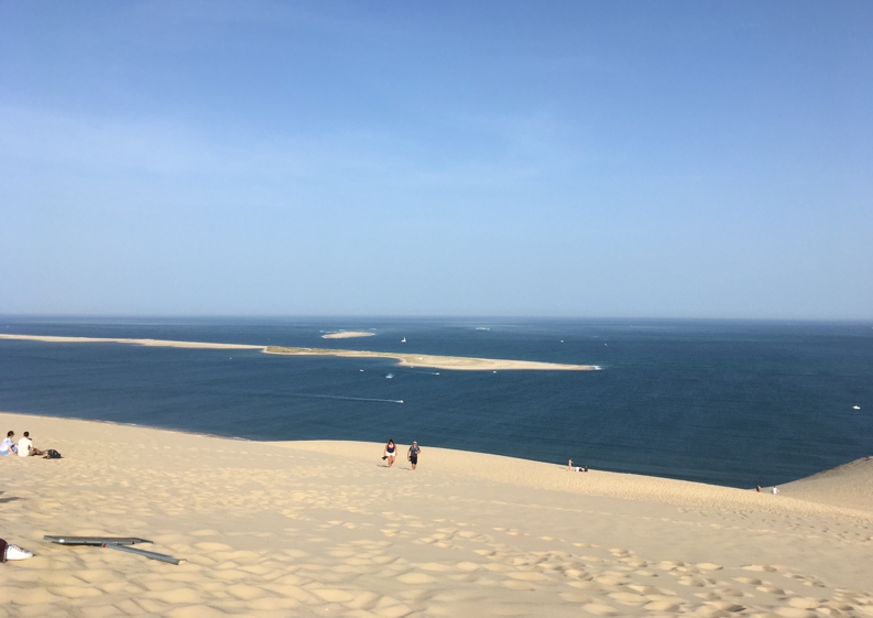 Time off? Bathing in the Atlantic