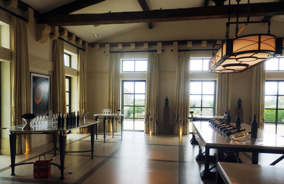 Degustační prostor je - ostatně jako celé Pavie - velmi stylový