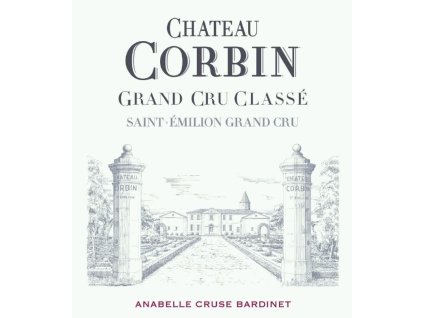 Château Corbin - kompletní nabídka (Balení 6 lahví v dřevěné bedýnce, Lahev 0,75 l, Ročník 2021)
