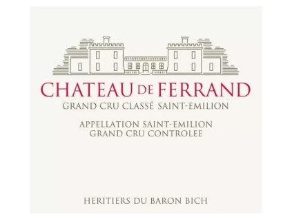 Château de Ferrand - kompletní nabídka (Balení 6 lahví v dřevěné bedýnce, Lahev 0,75 l, Ročník 2022)