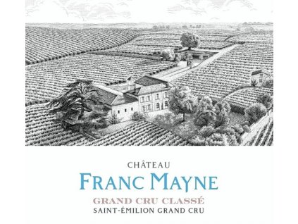 Château Franc Mayne - kompletní nabídka (Balení 6 lahví v dřevěné bedýnce, Lahev 0,75 l, Ročník 2022)