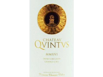 Château Quintus - kompletní nabídka (Balení 12 lahví v dřevěné bedýnce, Lahev 0,75 l, Ročník 2011)