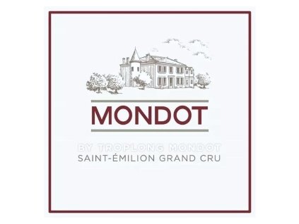 Mondot - 2. víno z Château Troplong Mondot (Balení 6 lahví v kartonu, Lahev 0,75 l, Ročník 2020)