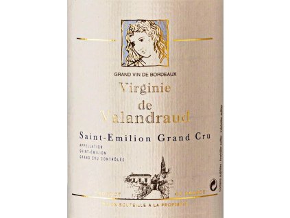 Virginie de Valandraud - 2. víno z Château Valandraud (Balení 6 lahví v kartonu, Lahev 0,75 l, Ročník 2022)