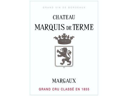 Château Marquis de Terme - kompletní nabídka (Balení 3 lahve v dřevěné bedýnce, Lahev 3 l - Double Magnum, Ročník 2014)