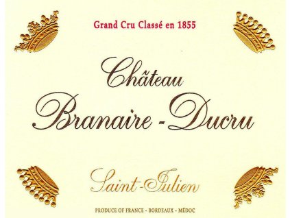 Château Branaire-Ducru - kompletní nabídka (Balení 1 lahev v dřevěné bedýnce, Lahev 3 l - Double Magnum, Ročník 2006)